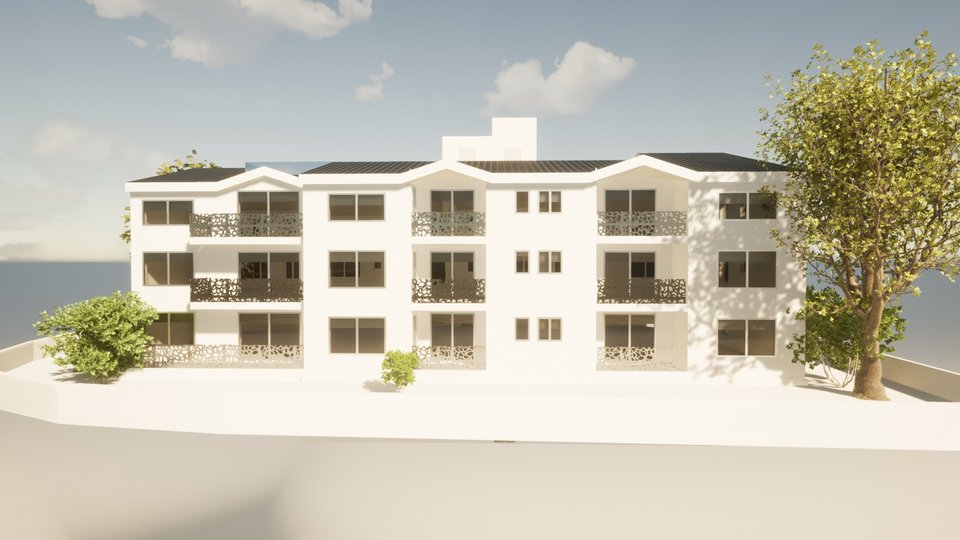 We are selling apartments in a new building, near the sea! ​