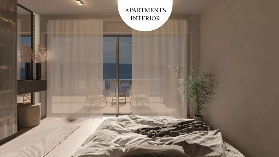 Posebna prilika! Novi luksuzni resort blizu mora! Apartman na 1 katu sa velikom terasom!