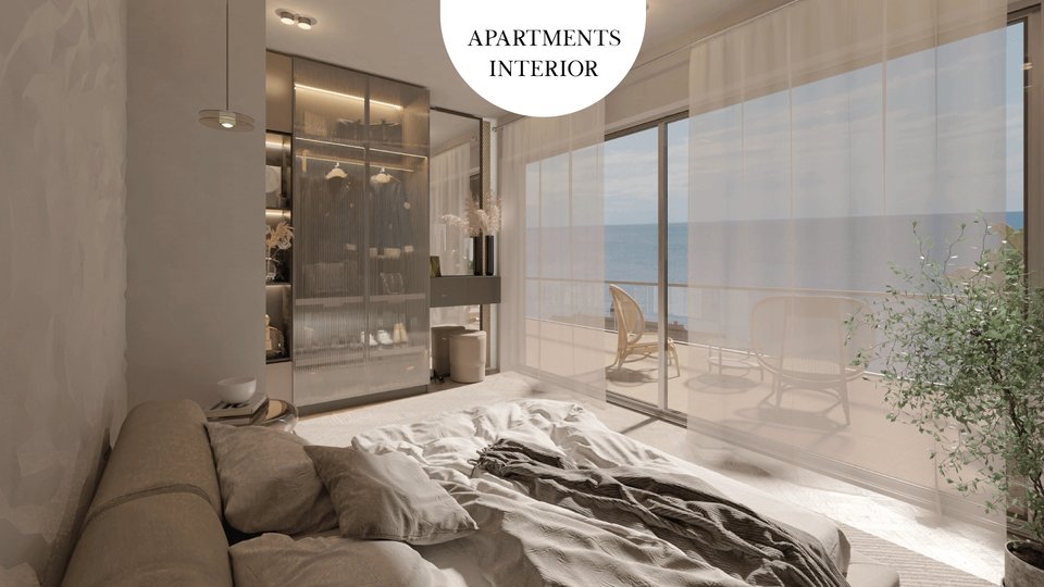 Eine besondere Gelegenheit! Neues Luxusresort in Meeresnähe! Wohnung im 1. Stock mit großer Terrasse!