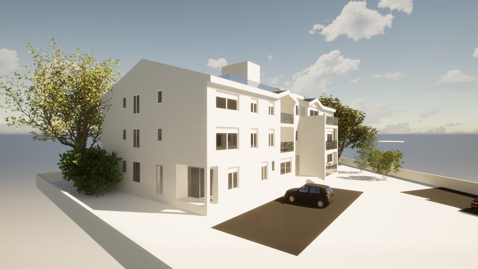 Newly built apartments, close to the sea, great location!!!!
